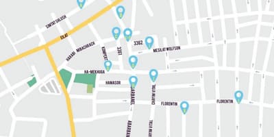 Harta florentin Tel Aviv
