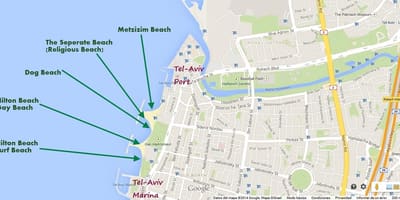Harta namal Tel Aviv