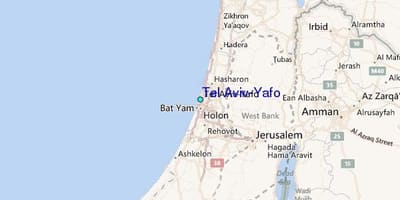 Harta Tel Aviv yafo 