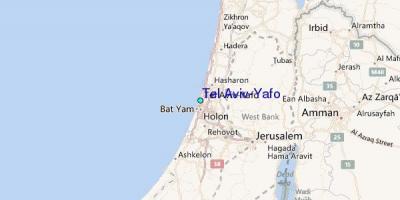 Harta Tel Aviv yafo 