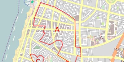 Harta white city Tel Aviv